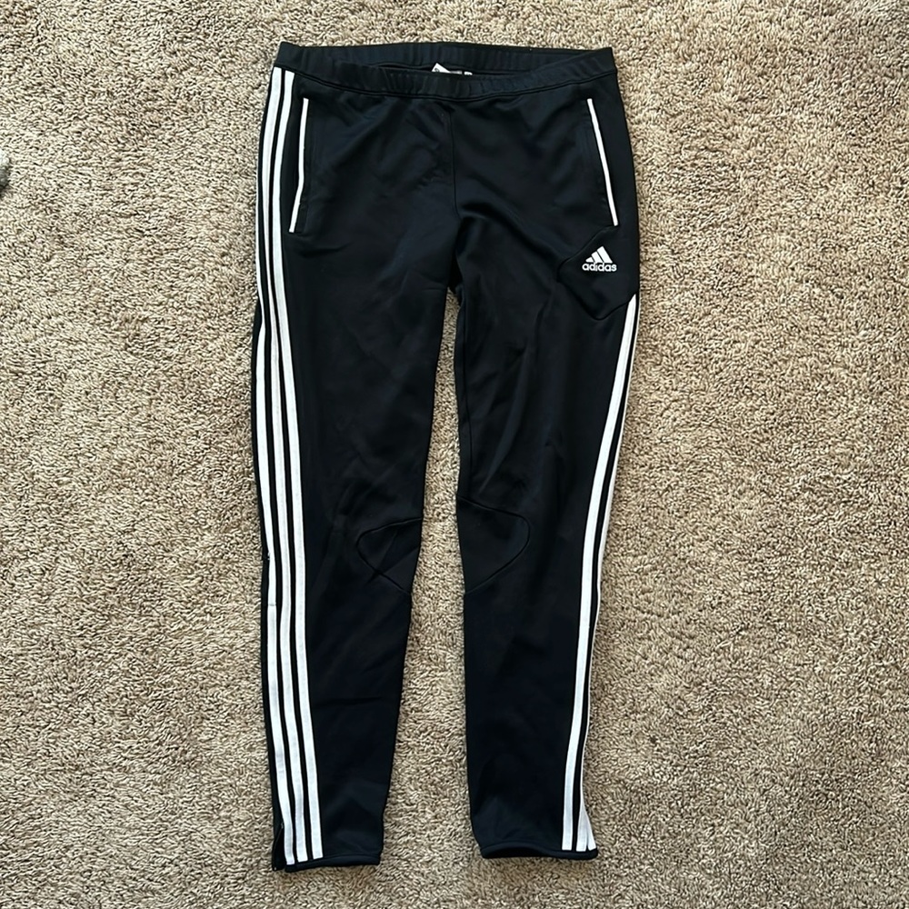 Adidas Workout Pants (soccer pants, three stripe, exercise)